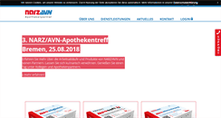 Desktop Screenshot of narz-avn.de
