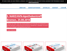 Tablet Screenshot of narz-avn.de